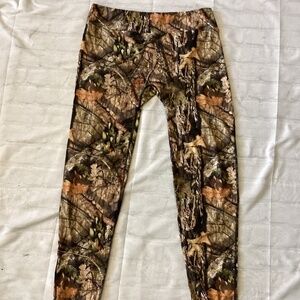 Scrunch Butt Print Leggings ( Size: X- Large) ( Color: Multi)